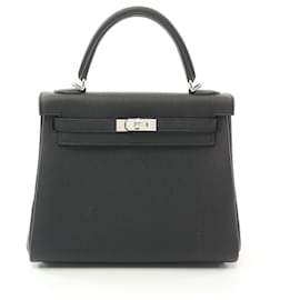 Hermès-Hermès Kelly 25-Noir