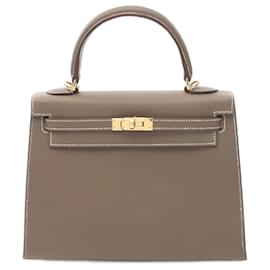 Hermès-Hermès Kelly 25-Marron