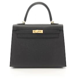 Hermès-Hermès Kelly 25-Noir