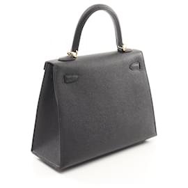 Hermès-Hermès Kelly 25-Noir