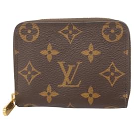 Louis Vuitton-Louis Vuitton Monogram Zippy Coin Purse-Brown