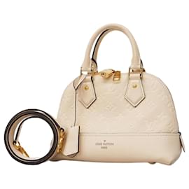 Louis Vuitton-Louis Vuitton Monogram Empreinte Neo Alma BB Handbag-Cream