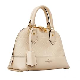Louis Vuitton-Louis Vuitton Monogram Empreinte Neo Alma BB Handbag-Cream