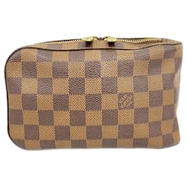 Louis Vuitton-Sac à bandoulière Damier Geronimos de Louis Vuitton-Damier ebène