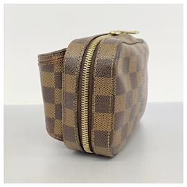 Louis Vuitton-Sac à bandoulière Damier Geronimos de Louis Vuitton-Damier ebène