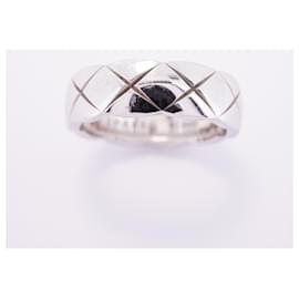 Chanel-Chanel Coco Crush 18K White Gold Band Ring-Other