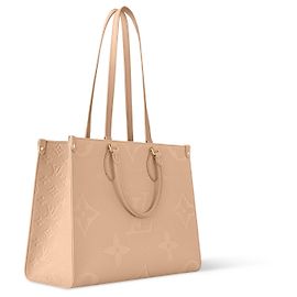 Louis Vuitton LV Couleur sable OntheGo MM nouveau Sable