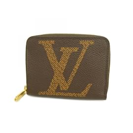 Louis Vuitton-Louis Vuitton Monogram Giant Zippy Coin Purse-Brown