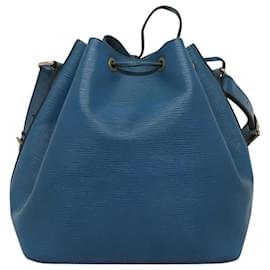 Louis Vuitton-LOUIS VUITTON Epi Petit Noe Shoulder Bag Blue M44105 LV Auth fm4556-Blue