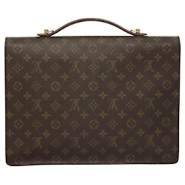 Louis Vuitton-LOUIS VUITTON Monogram Porte Documents Bandouliere Bag M53338 Auth 116531-Monogram