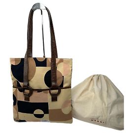 Borsa in tela vintage Marni multicolore Multicolore