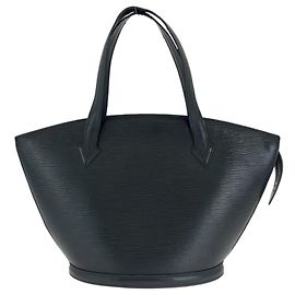 Bolso Tote Epi Saint Jacques de Louis Vuitton Negro