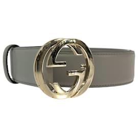 Gucci-Gucci Interlocking Leather Belt-Other