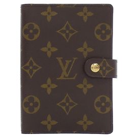 Louis Vuitton Monogram Agenda PM R20005 Organizer Brown