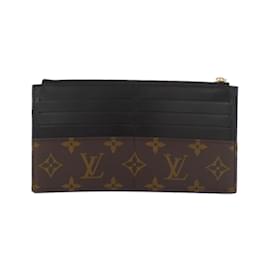 Louis Vuitton-Louis Vuitton Monogram Slim Purse-Brown