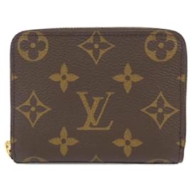 Louis Vuitton-Louis Vuitton Monogram Zippy Coin Purse-Brown