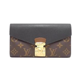 Portefeuille Pallas M58415 Monogram Louis Vuitton Marron Noir