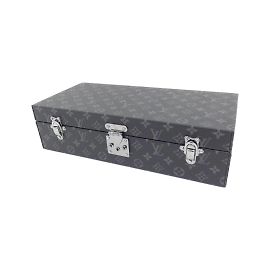 Custodia per orologio Monogram Eclipse Louis Vuitton Nero