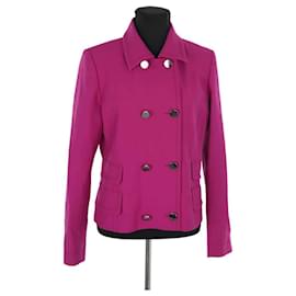 Barbara Bui Purple Polyester Jacket Purple