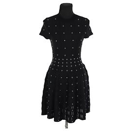 The Kooples Schwarzes Kleid Schwarz