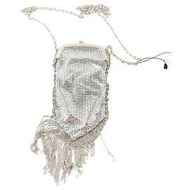 Paco Rabanne Borsa a spalla argento Argento