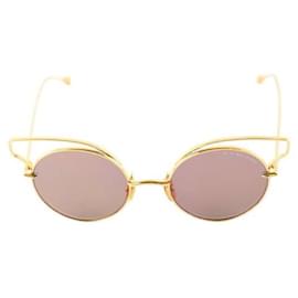 Autre Marque-Golden sunglasses-Golden