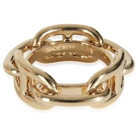 Hermès-Anneau de foulard Regate plaqué or Hermès-Autre