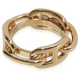 Hermès-Anneau de foulard Regate plaqué or Hermès-Autre