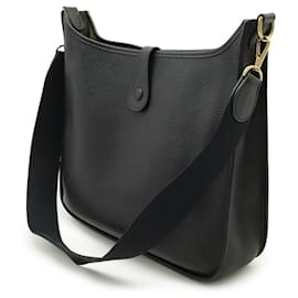 Hermès-Sac à épaule Hermes Evelyne I Togo-Noir