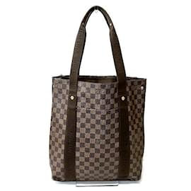 Louis Vuitton-Sac à main Damier Beaubourg Louis Vuitton-Marron
