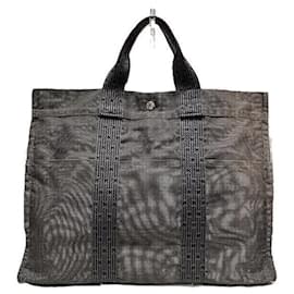 Hermès-Hermes Herline Tote Bag-Grey