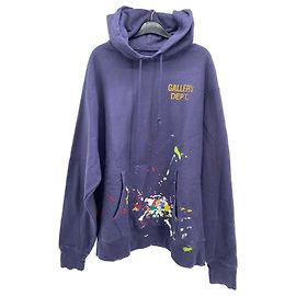 Autre Marque Moletom com capuz estampado Roxo