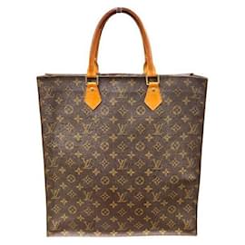 Louis Vuitton-Sac Plat Monogram de Louis Vuitton-Marron