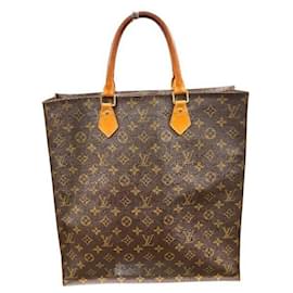 Louis Vuitton-Sac Plat Monogram de Louis Vuitton-Marron