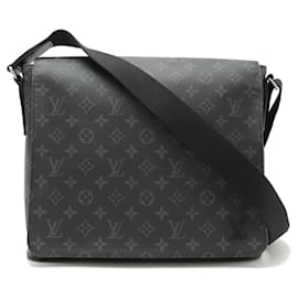 Louis Vuitton-Sac à épaule Monogram District MM NM Louis Vuitton-Noir