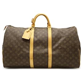 Louis Vuitton-Sac Boston Monogram Keepall Louis Vuitton-Marron