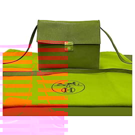 Hermès-Sac à bandoulière mini Negonda Click 16 d'Hermès-Orange