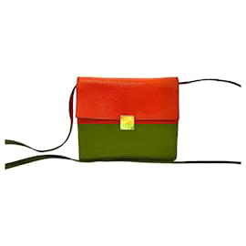 Hermès-Sac à bandoulière mini Negonda Click 16 d'Hermès-Orange
