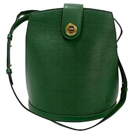 Louis Vuitton-Louis Vuitton Cluny Epi Leather Shoulder Bag-Green
