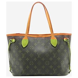Louis Vuitton-Brown vintage 2009 Monogram Neverfull PM bag-Brown