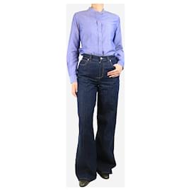 Alexander Mcqueen-Indigo straight leg jeans - size UK 8-Blue