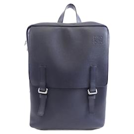 Loewe-Loewe Military Handbag Pack B553J18X03 Backpack-Navy blue