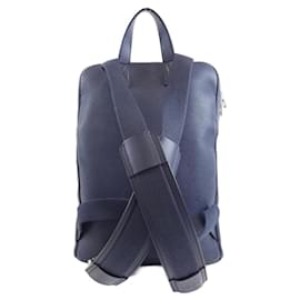 Loewe-Loewe Military Handbag Pack B553J18X03 Backpack-Navy blue