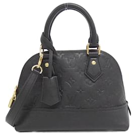 Louis Vuitton-Louis Vuitton Monogram Empreinte Neo Alma BB Handbag-Black