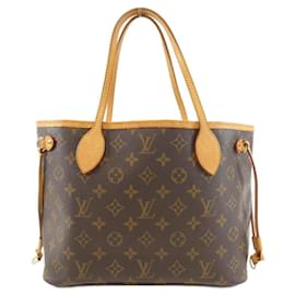 Louis Vuitton-Louis Vuitton Monogram Neverfull PM Handbag-Brown