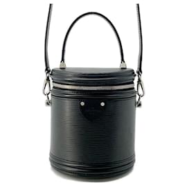 Louis Vuitton-Louis Vuitton Epi Cannes Handbag-Black