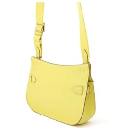 Hermès-Sac Hermes Gypsiere Mini Lime Swift B Stamp-Doré