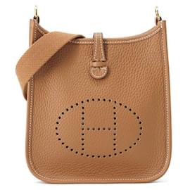 Hermès-Sac à épaule TPM Evelyn d'Hermès-Marron