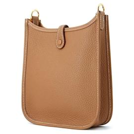 Hermès-Sac à épaule TPM Evelyn d'Hermès-Marron