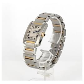 Cartier-Cartier Tank Francaise MM Date Combi Wristwatch-Other